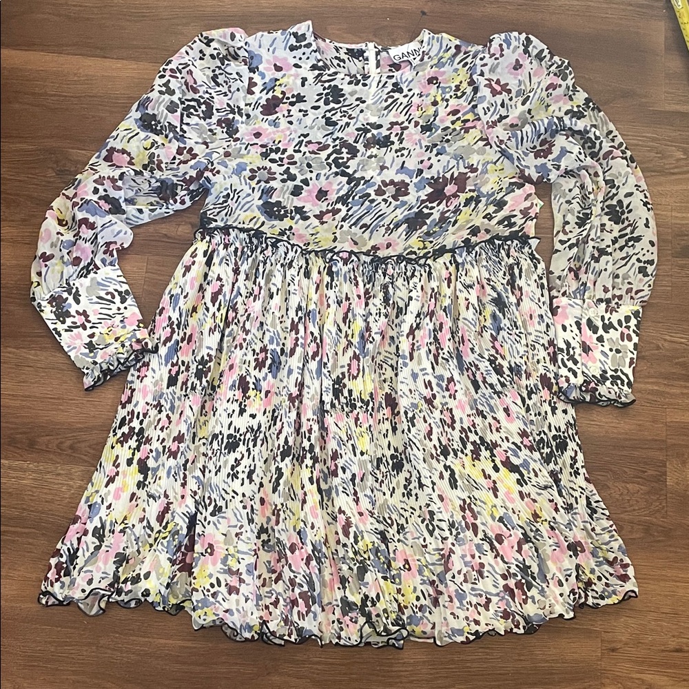 Ganni Multicolor Floral Kids Dress